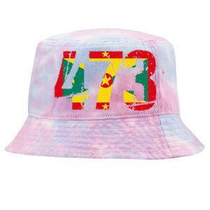 473 Grenada Tie-Dyed Bucket Hat