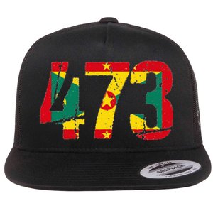 473 Grenada Flat Bill Trucker Hat