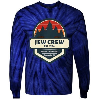 40th Get Away Premium Tie-Dye Long Sleeve Shirt