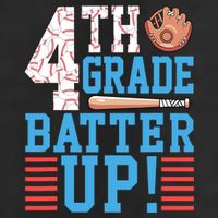 4th Grade Back To School 4th Grade Batter Up Baseball 11oz C Handle Ceramic Mug