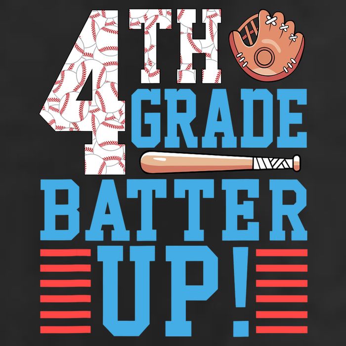4th Grade Back To School 4th Grade Batter Up Baseball 11oz C Handle Ceramic Mug