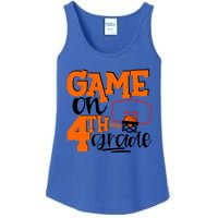 4Th Grade Basketball Game On 4Th Grade Hello Summer Gift Ladies Essential Tank