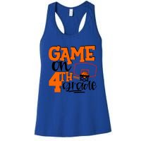 4Th Grade Basketball Game On 4Th Grade Hello Summer Gift Women's Racerback Tank