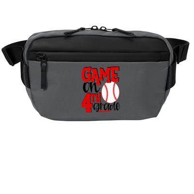 4th Grade Baseball Player 1st Day Of School Crossbody Pack