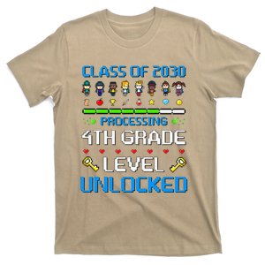 4th Grade First Day Of School Class Of 2030 Video Games T-Shirt