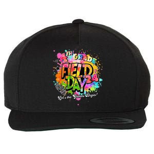 4th Grade Field Day 2024 Let The Games Begin Teachers Wool Snapback Cap