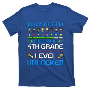 4th Grade First Day Of School Class Of 2030 Video Games T-Shirt