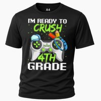 4Th Grade Gamer  Ready To Crush Fourth Grade Cooling Performance Crew T-Shirt