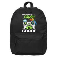 4Th Grade Gamer  Ready To Crush Fourth Grade 16 in Basic Backpack