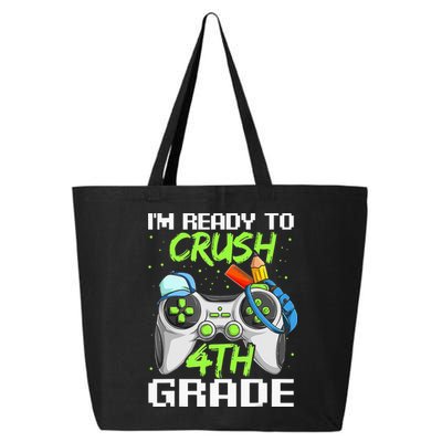 4Th Grade Gamer  Ready To Crush Fourth Grade 25L Jumbo Tote