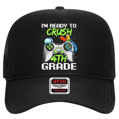 4Th Grade Gamer  Ready To Crush Fourth Grade Trucker Hat