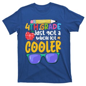 4Th Grade Just Got A Whole Lot Cooler Team Fourth Grade Gift T-Shirt