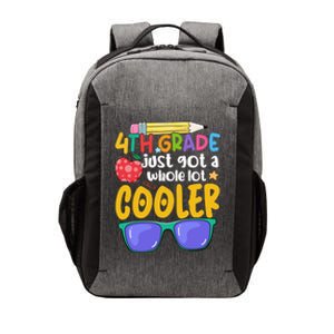 4Th Grade Just Got A Whole Lot Cooler Team Fourth Grade Gift Vector Backpack