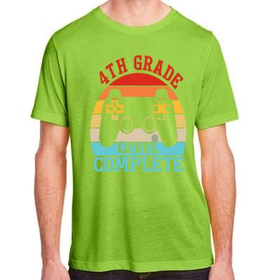 4th Grade Level Complete Last Day Of School Graduation Adult ChromaSoft Performance T-Shirt