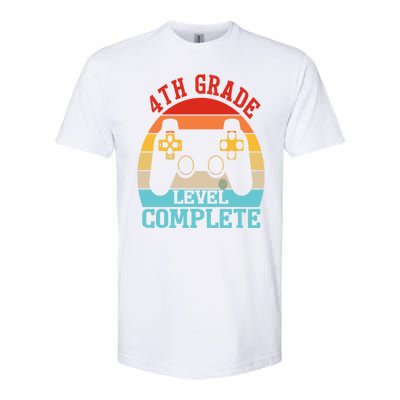 4th Grade Level Complete Last Day Of School Graduation Softstyle CVC T-Shirt