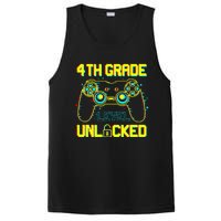 4th Grade Level Unlocked Gamer First Day Of School Boy PosiCharge Competitor Tank