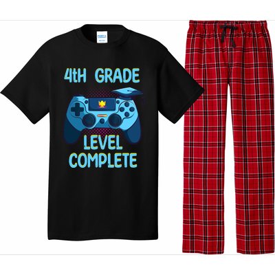 4th Grade Level Complete Last Day Of School funny Graduation Pajama Set