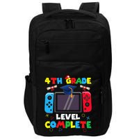 4th Grade Level Complete Graduation Class Of 2024 Boy Gamer Impact Tech Backpack