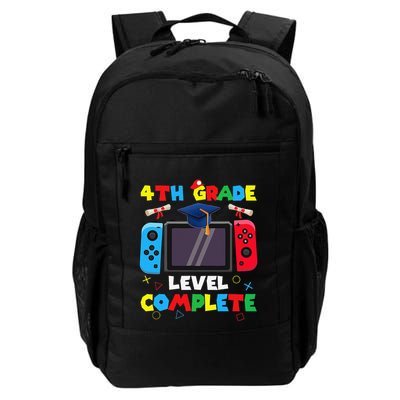4th Grade Level Complete Graduation Class Of 2024 Boy Gamer Backpack