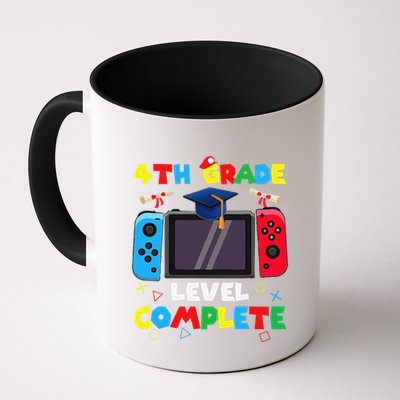 4th Grade Level Complete Graduation Class Of 2024 Boy Gamer Mug