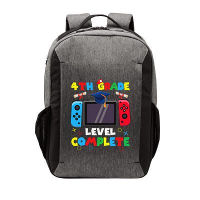 4th Grade Level Complete Graduation Class Of 2024 Boy Gamer Vector Backpack