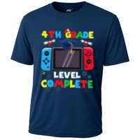 4th Grade Level Complete Graduation Class Of 2024 Boy Gamer Performance Shirt