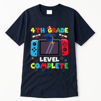 4th Grade Level Complete Graduation Class Of 2024 Boy Gamer Tall T-Shirt