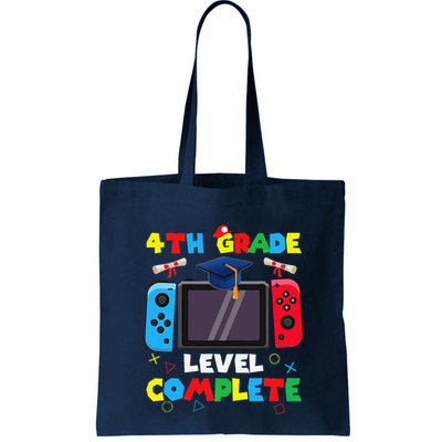 4th Grade Level Complete Graduation Class Of 2024 Boy Gamer Bag