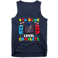4th Grade Level Complete Graduation Class Of 2024 Boy Gamer Tank Top