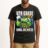 4th Grade Level Unlocked Video Game Back to School Tall T-Shirt