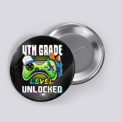 4th Grade Level Unlocked Video Game Back to School Button