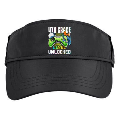 4th Grade Level Unlocked Video Game Back to School Adult Drive Performance Visor