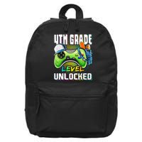4th Grade Level Unlocked Video Game Back to School 16 in Basic Backpack