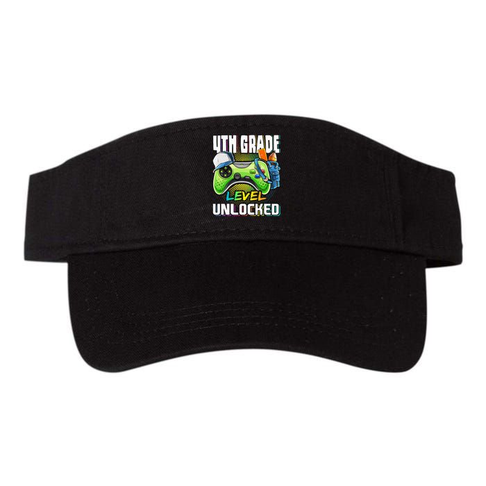 4th Grade Level Unlocked Video Game Back to School Visor