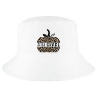 4th Grade Leopard Pumpkin Cool Comfort Performance Bucket Hat