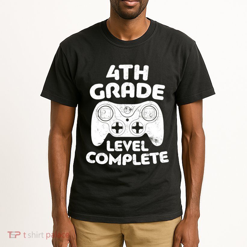 4th Grade Level Complete Video Gamer Graduation Tall T-Shirt