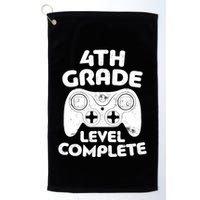 4th Grade Level Complete Video Gamer Graduation Golf Towel