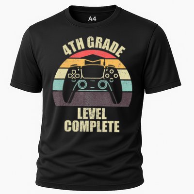 4Th Grade Level Complete Gaming Gamer Graduation Performance Shirt