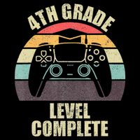 4Th Grade Level Complete Gaming Gamer Graduation Impact Tech Backpack