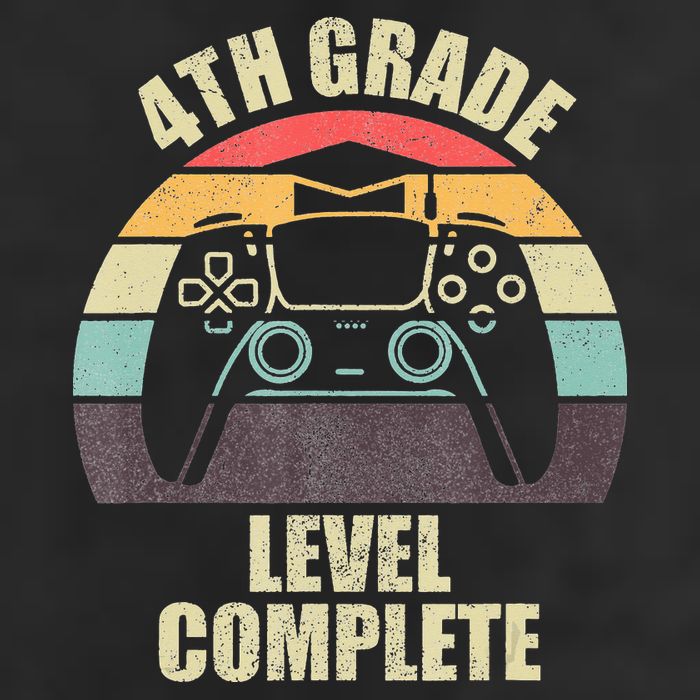 4Th Grade Level Complete Gaming Gamer Graduation 15oz Campfire Ceramic Mug