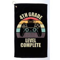 4Th Grade Level Complete Gaming Gamer Graduation Golf Towel