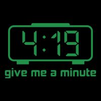 419 Give Me A Minute Womens Tank Top