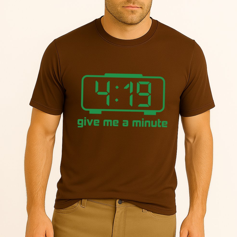 419 Give Me A Minute Cooling Performance Crew T-Shirt