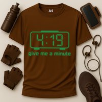 419 Give Me A Minute Cooling Performance Crew T-Shirt