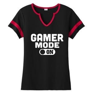 4x4 Gamer Mode On Offroad Recovery Gear Great Gift Ladies Halftime Notch Neck Tee