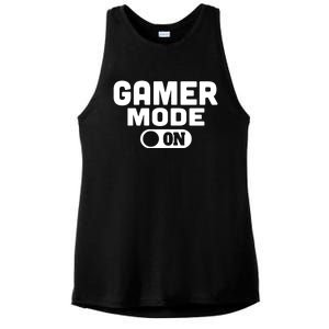 4x4 Gamer Mode On Offroad Recovery Gear Great Gift Ladies PosiCharge Tri-Blend Wicking Tank