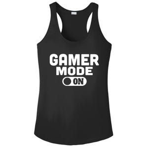 4x4 Gamer Mode On Offroad Recovery Gear Great Gift Ladies PosiCharge Competitor Racerback Tank