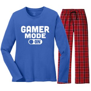 4x4 Gamer Mode On Offroad Recovery Gear Great Gift Women's Long Sleeve Flannel Pajama Set 