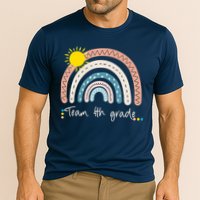 4Th Grade Of Team PreK Squad Crew Teacher Rainbow Cooling Performance Crew T-Shirt