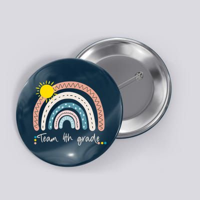 4Th Grade Of Team PreK Squad Crew Teacher Rainbow Button